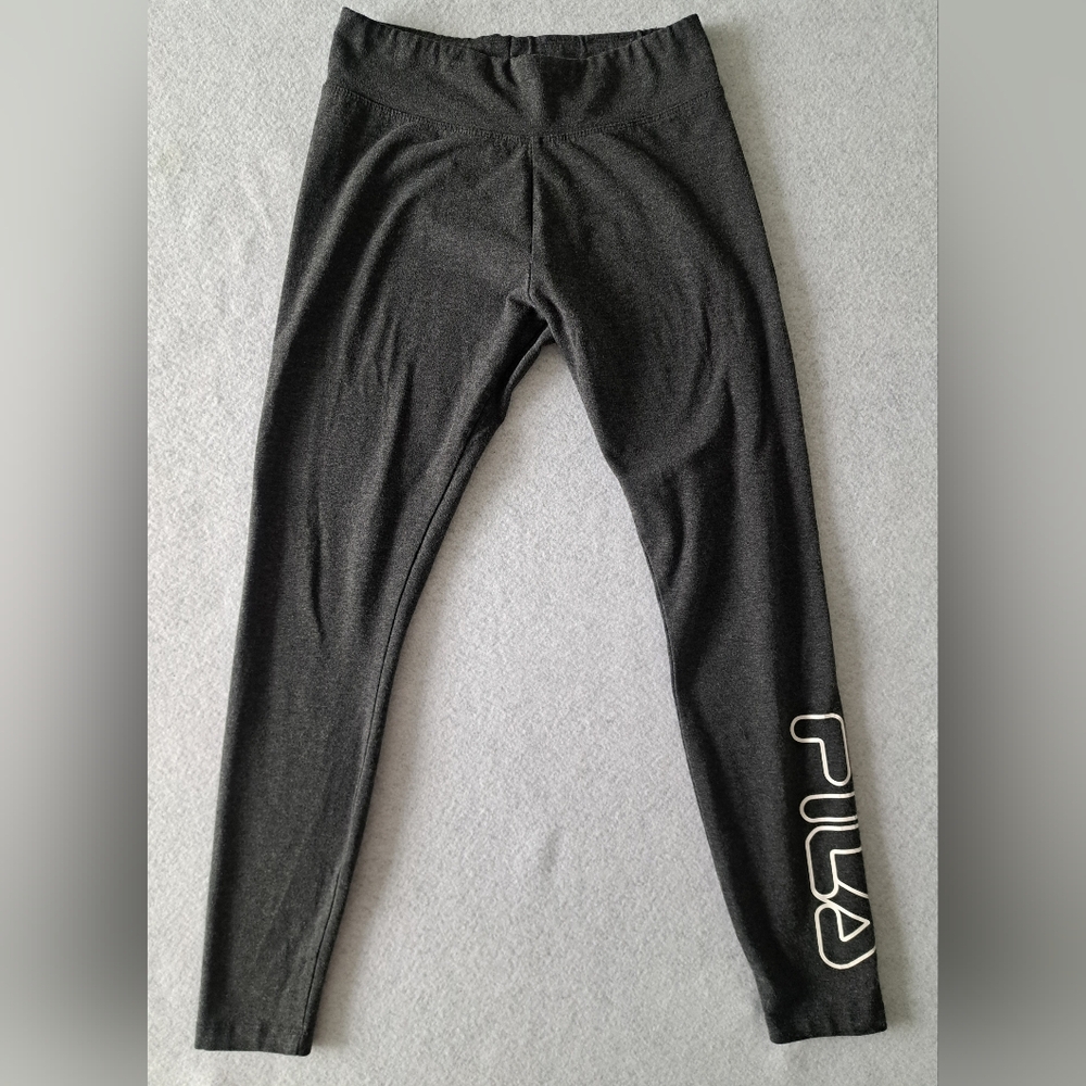 💫🩷3for20 Bundle Sale🩷💫 Fila Dark Grey Leggings with Logo
